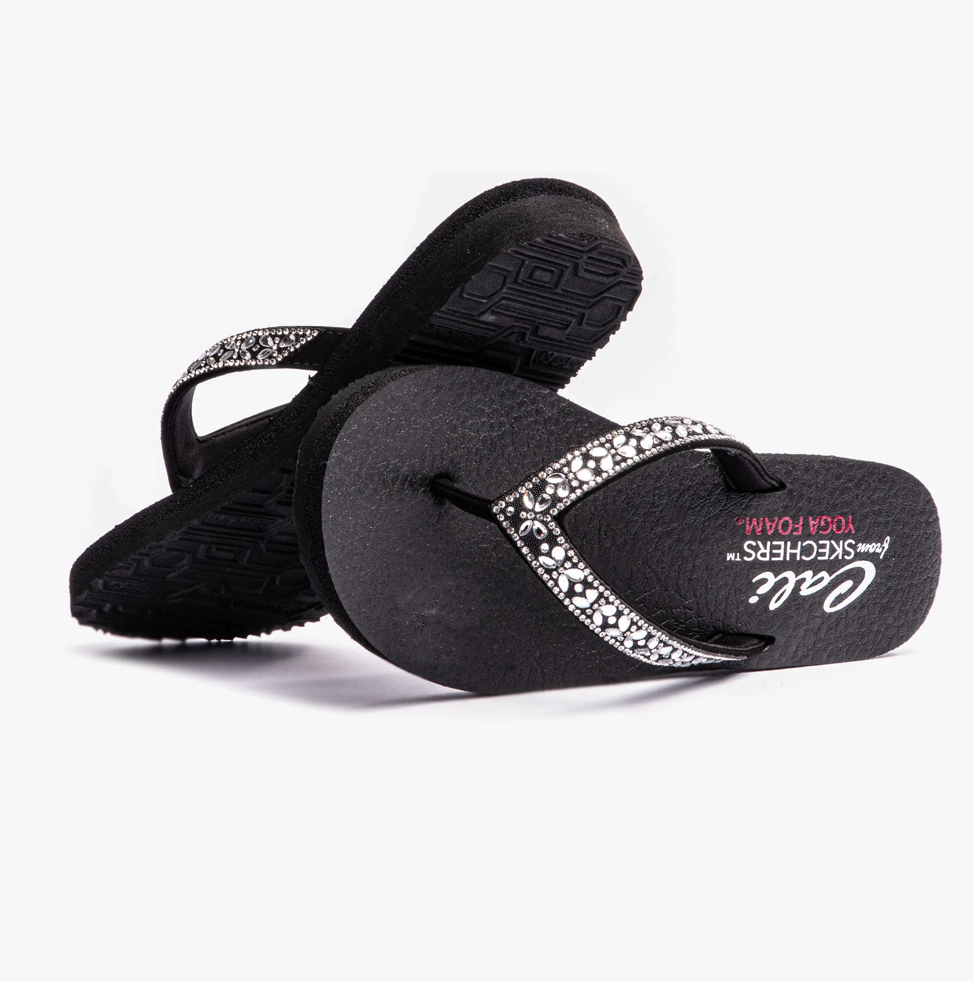119660/BLK MEDITATION - BUTTERFLY GARDEN Womens Sandals Black