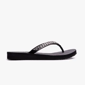 119660/BLK MEDITATION - BUTTERFLY GARDEN Womens Sandals Black