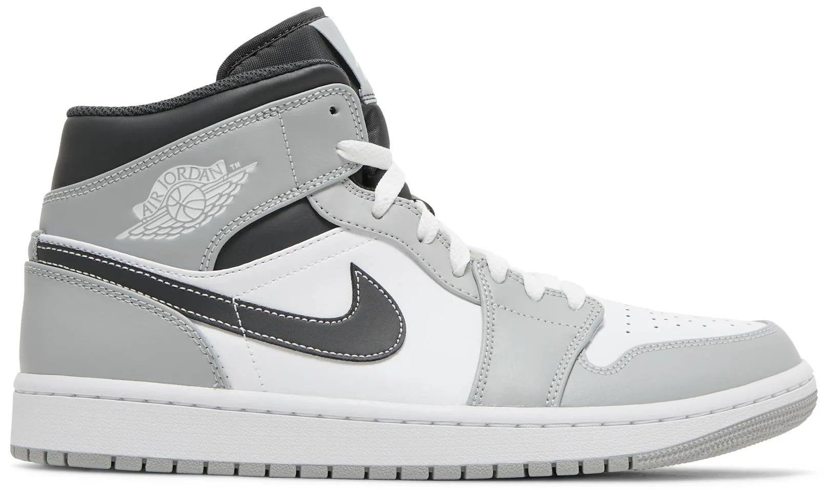 Air Jordan 1 Mid 'Light Smoke Grey / Anthracite'
