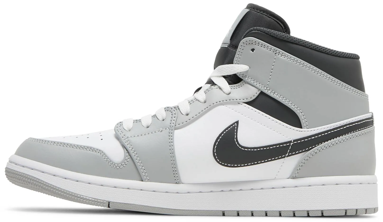 Air Jordan 1 Mid 'Light Smoke Grey / Anthracite'