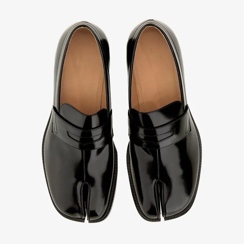 Black patent Leather Loafers Unisex