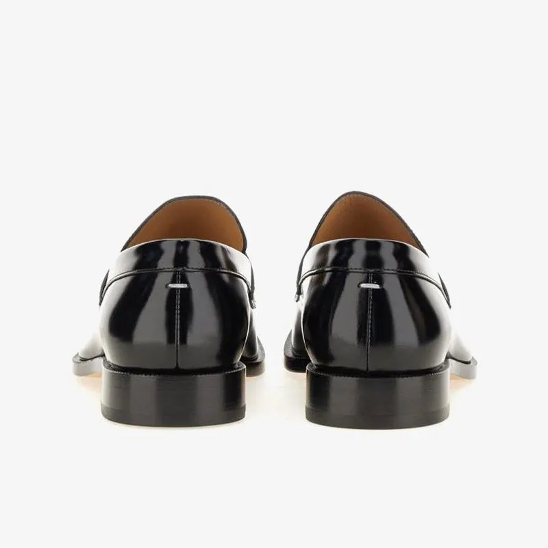 Black patent Leather Loafers Unisex