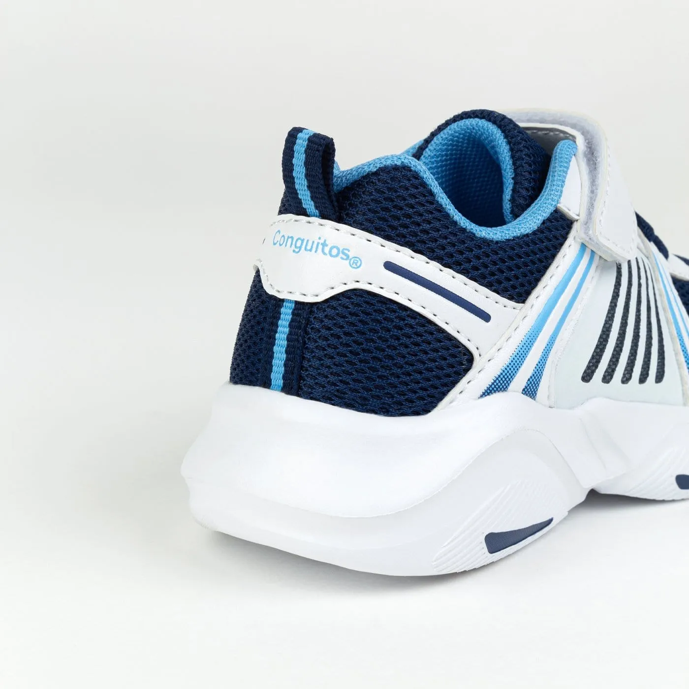 Boy's Navy Sneakers with Lights