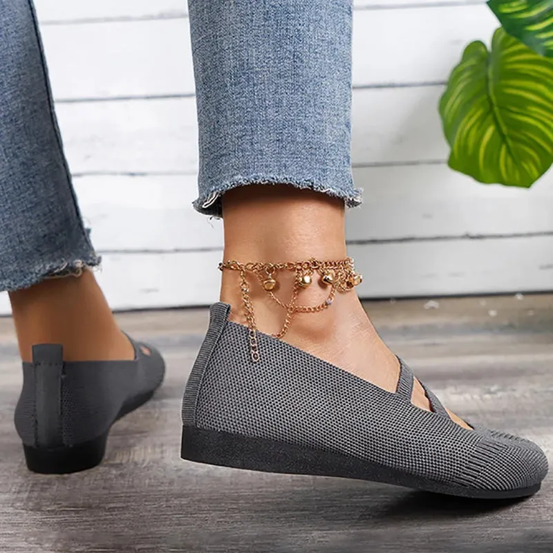 Breathable Mesh Flats