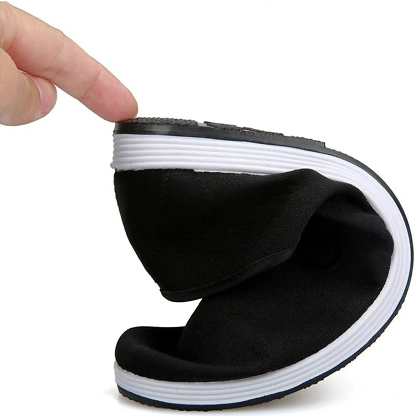Chinese Traditional Old Beijing Shoes Comfortable Slip On Wide Width Casual Sneaker Unisex Rubber Sole Shoes