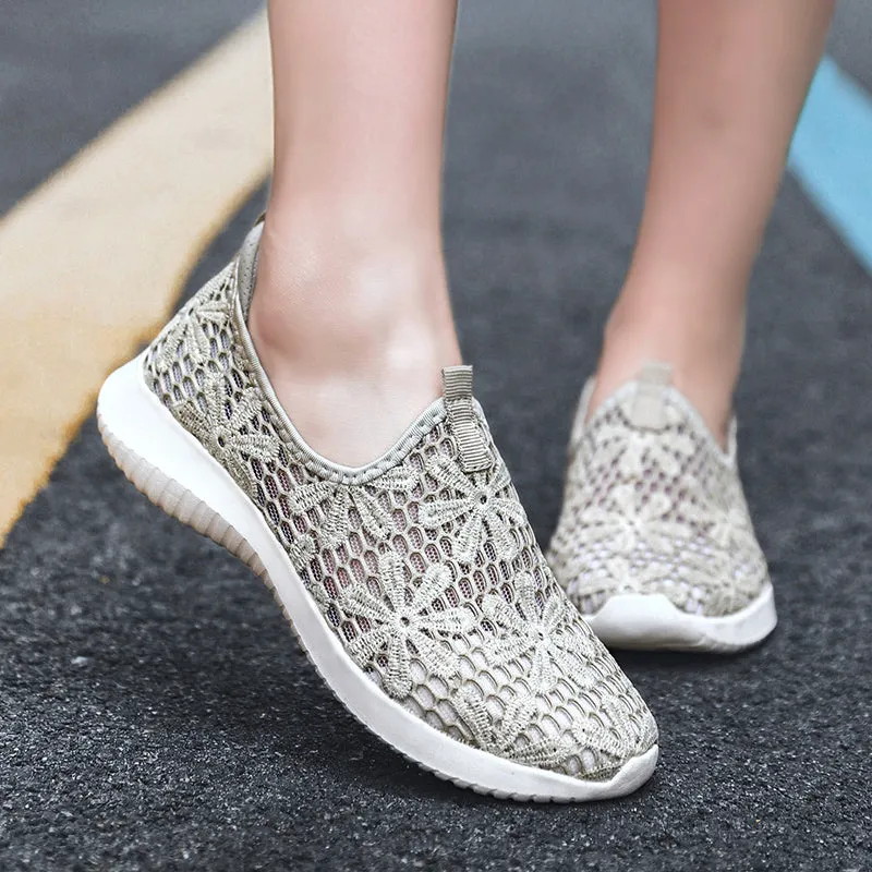 Cilool  Breathable Mesh Comfortable Work  Sneakers