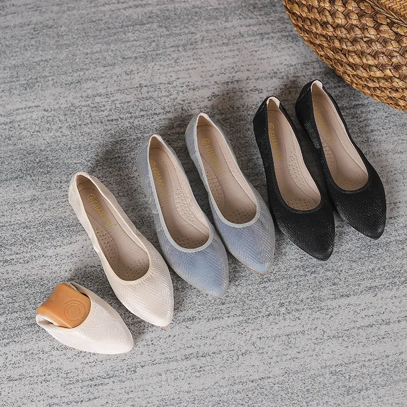 Cilool  Casual Comfort Dressy Flats For Wedding Bling Sparkly Bridal Shoes CF402