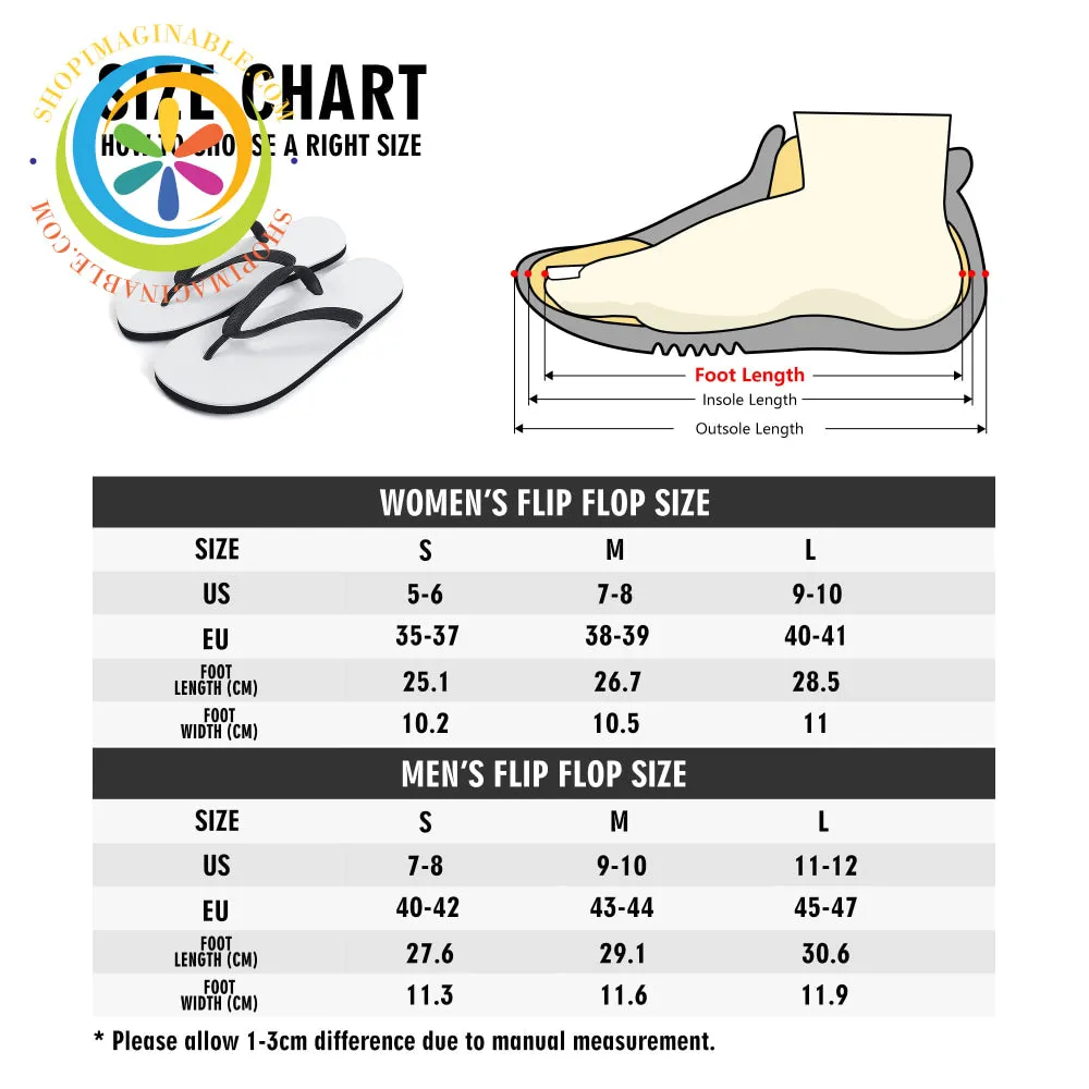 Colorful Musical Men's & Ladies Flip-Flops