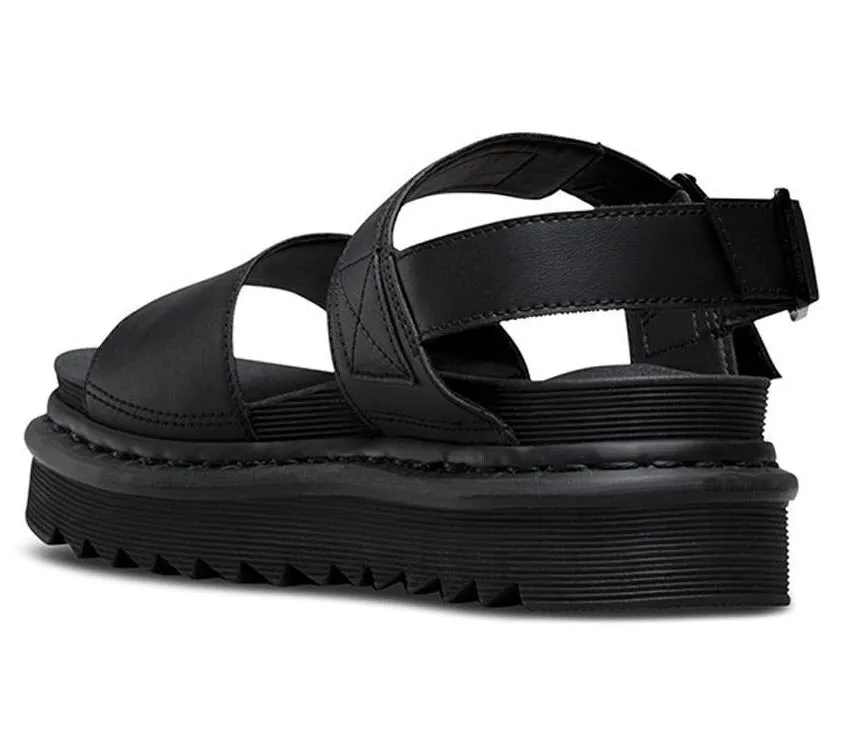Dr Martens Voss Sandal Black Hydro Leather 23802001