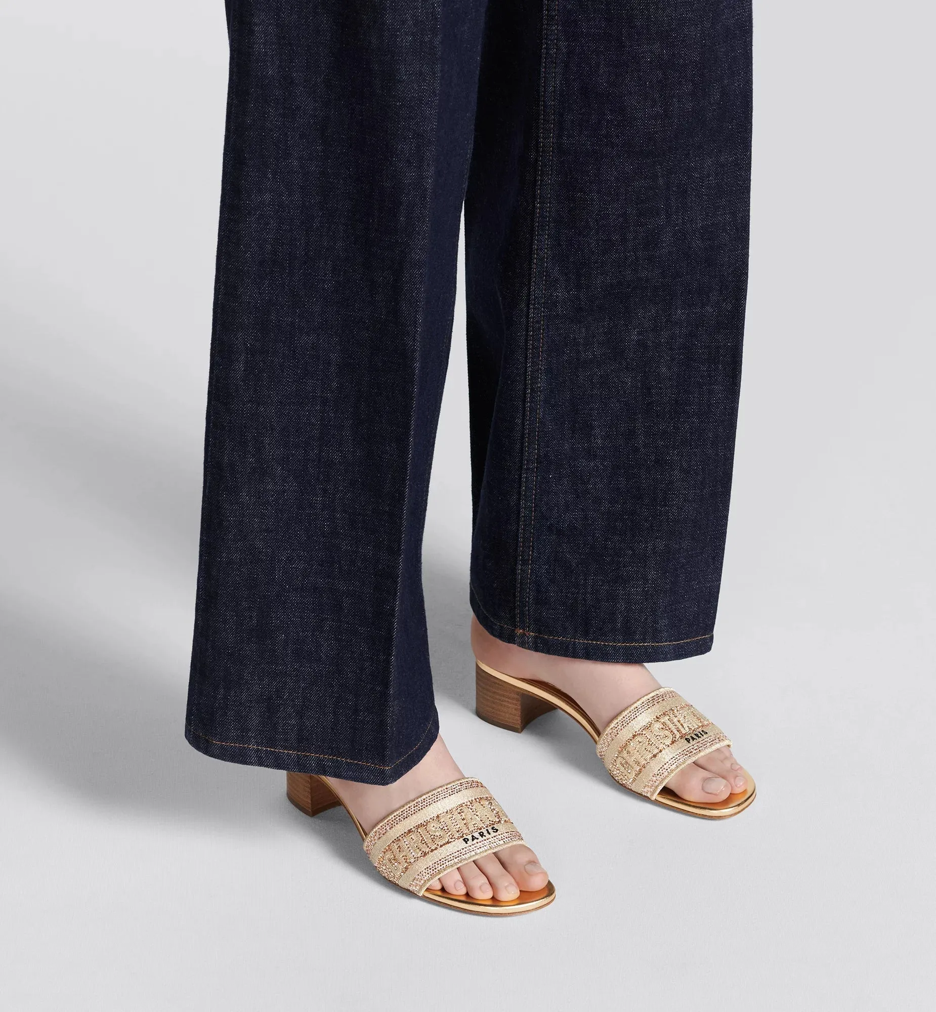Dway Sleek Heeled Slide