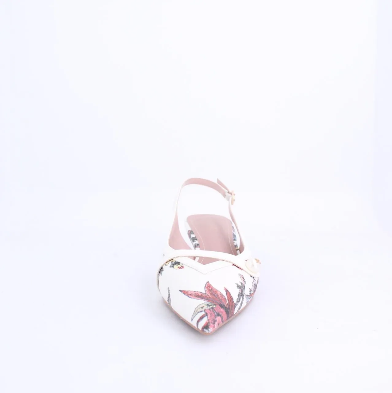 FARAH-Slingback-Heels-White
