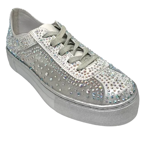 Flip  -  Silver Sparkly Sneakers