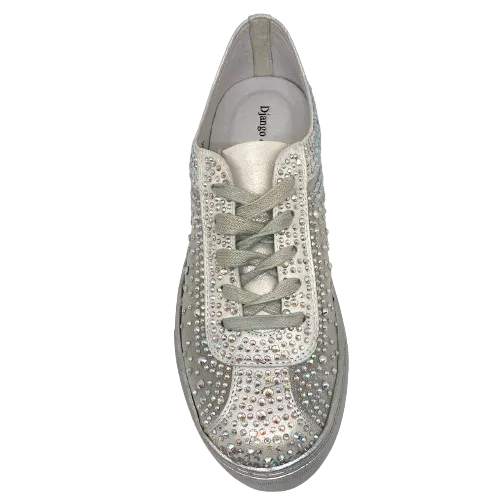 Flip  -  Silver Sparkly Sneakers