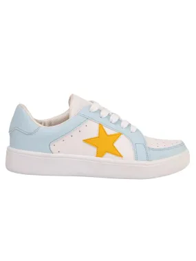 GAME DAY SNEAKERS LIGHT BLUE/GOLD