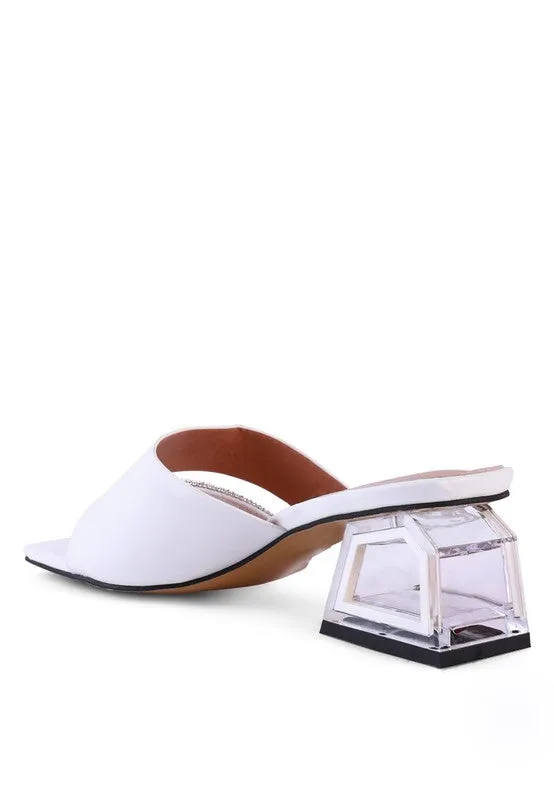 GOFLY  -  Red LOW HEEL SANDALS FOR WOMEN