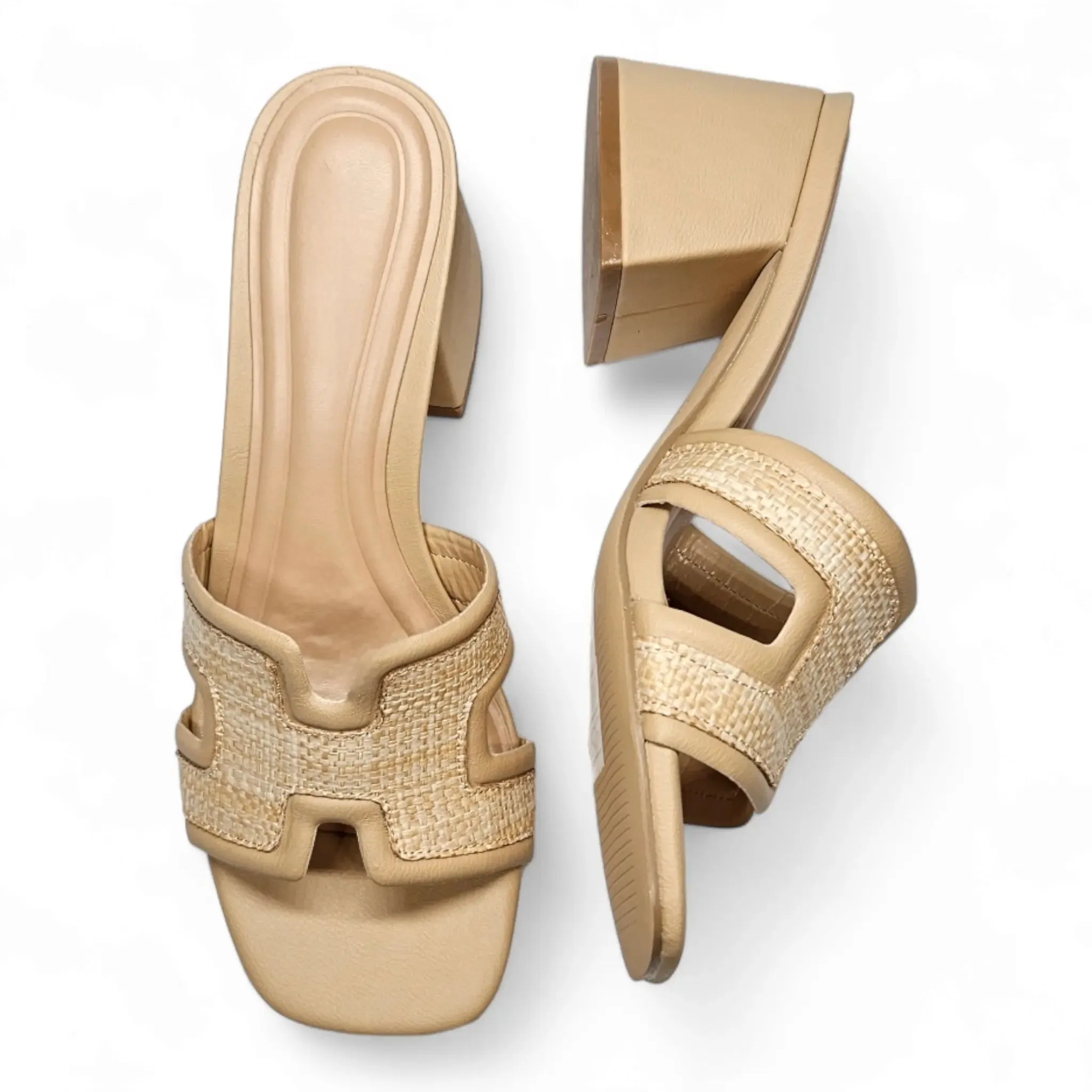 H Band Bobbie Block Heel