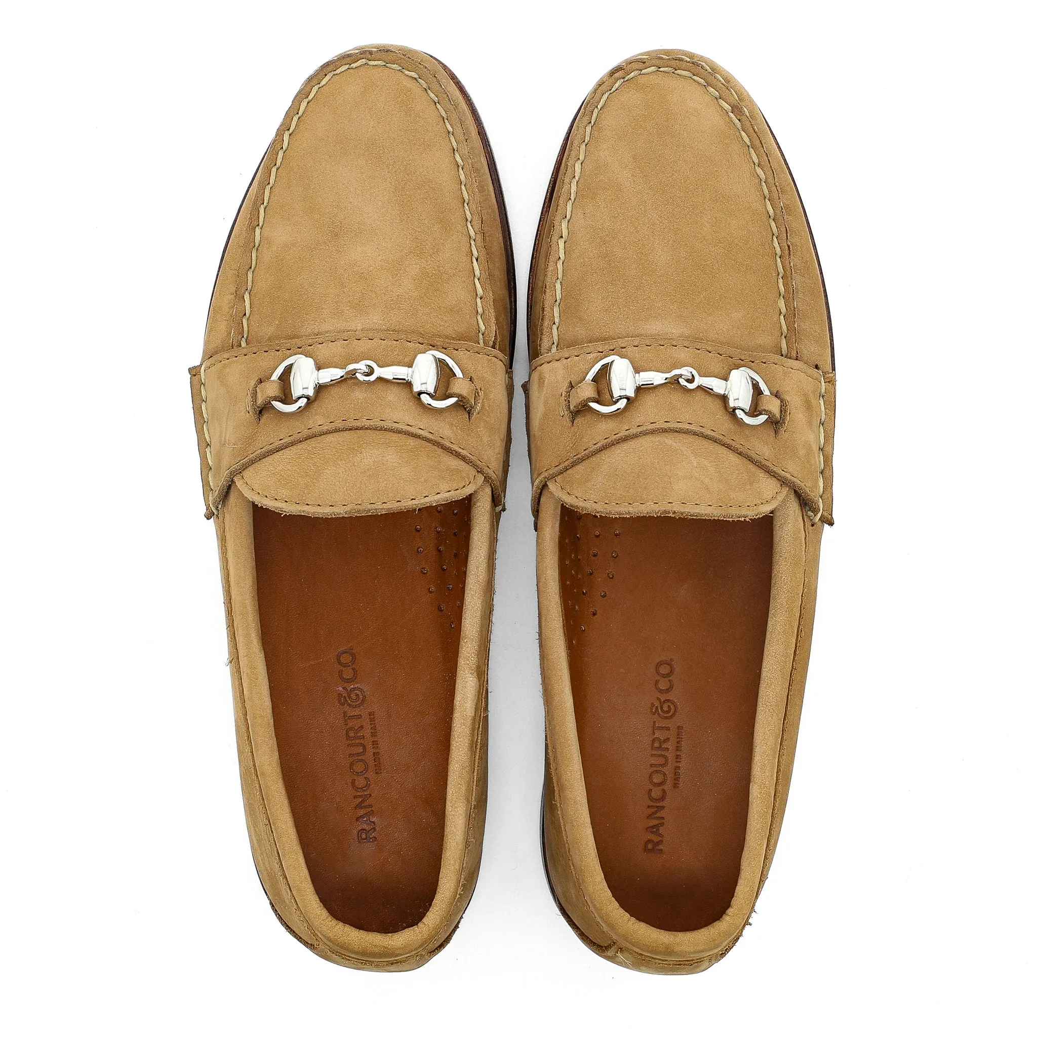 Horsebit Loafers - Camel Cotswold