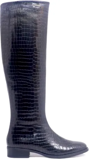 JATAREA Women's Leather Knee-High Boots - Stylish Block Heel - Comfortable Bootie for Females - Cushioned Insole for Comfort - Durable and Versatile Design