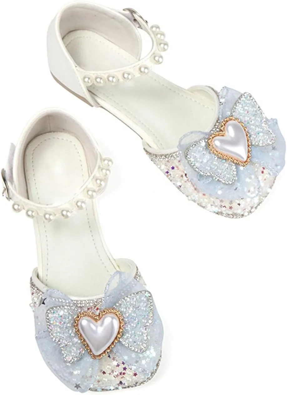 Kids Girls' Sneakers Princess Shoes Comfortable Soft Little Girls Flat Single Shoes Fashion Size 2 Shoes for Girls Kids