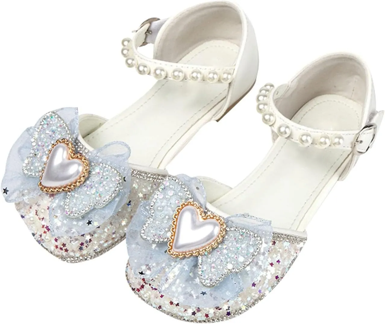 Kids Girls' Sneakers Princess Shoes Comfortable Soft Little Girls Flat Single Shoes Fashion Size 2 Shoes for Girls Kids