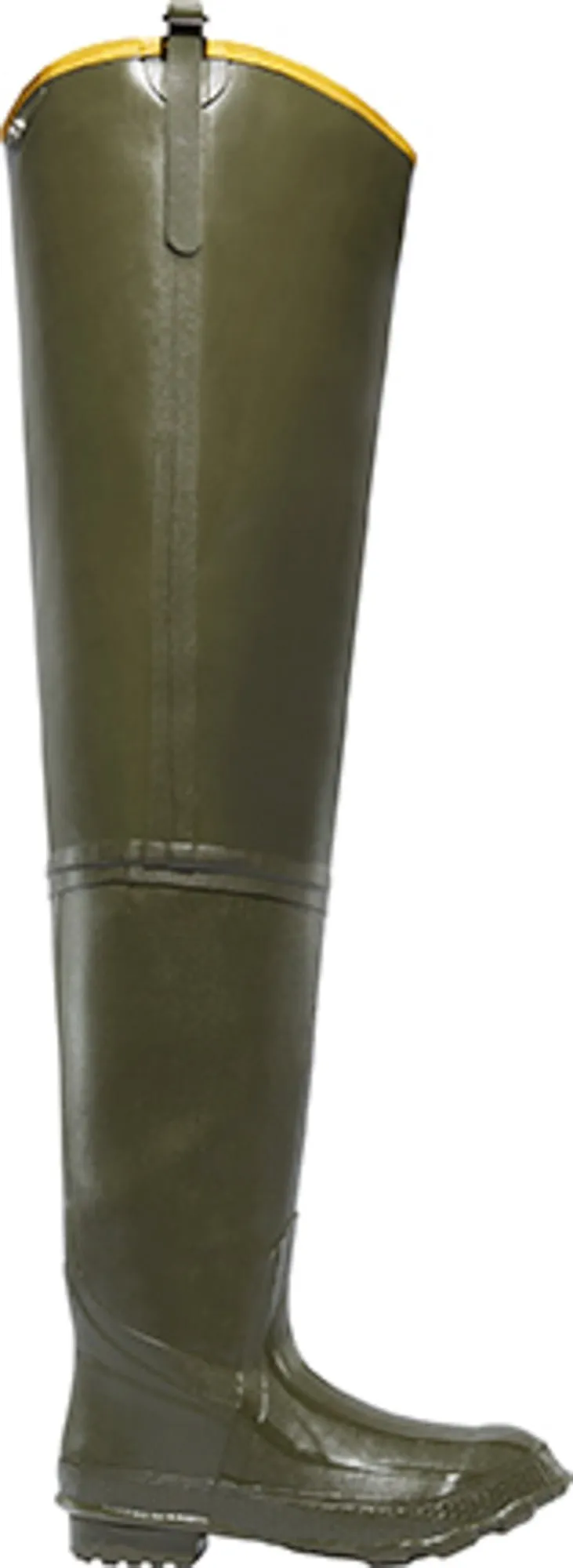 Lacrosse Marsh Mens 00 Green Rubber 32in Hip Hunting Boots 9 M