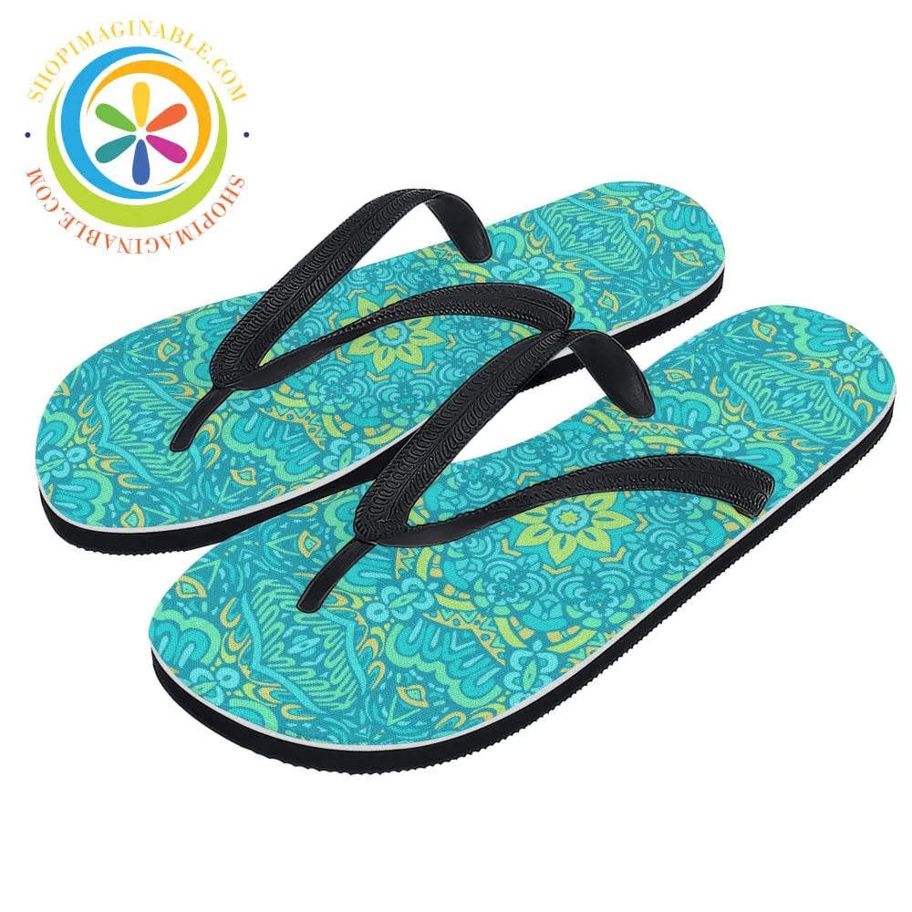Mandala Dreams Flip-Flops Men's & Ladies