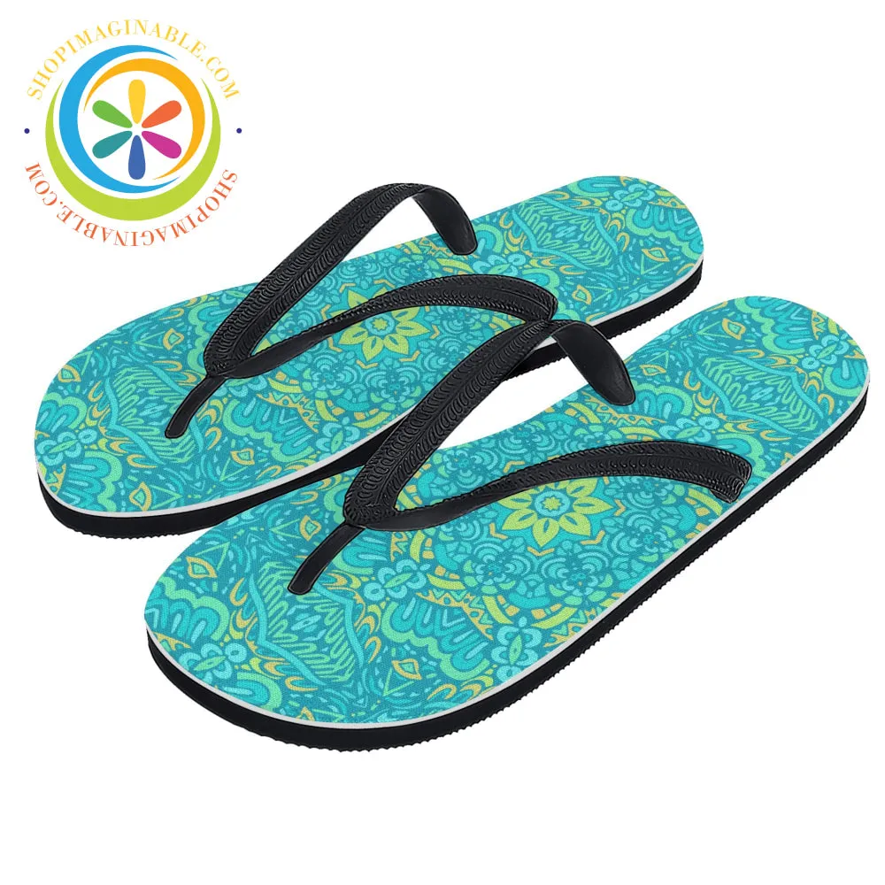 Mandala Dreams Flip-Flops Men's & Ladies
