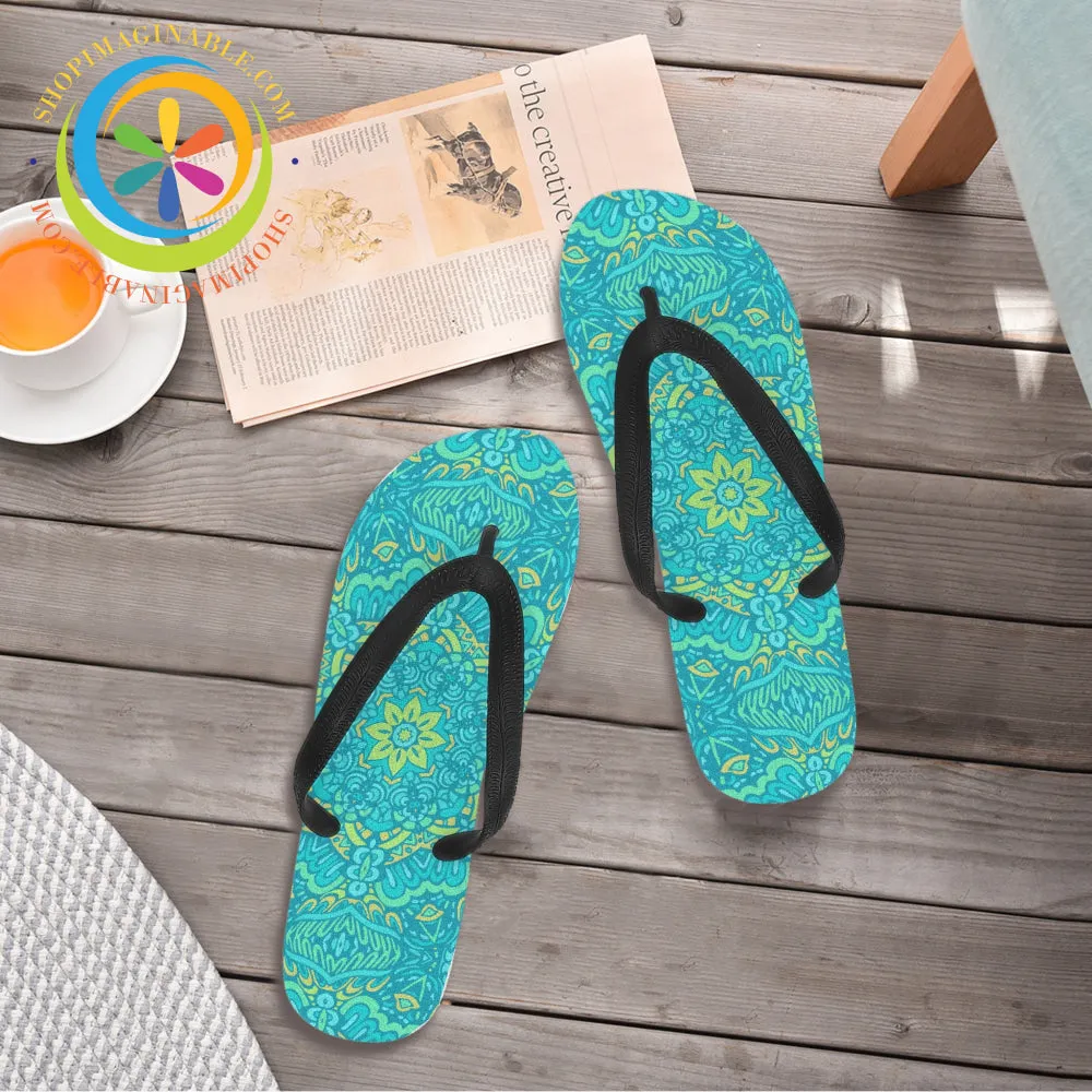 Mandala Dreams Flip-Flops Men's & Ladies