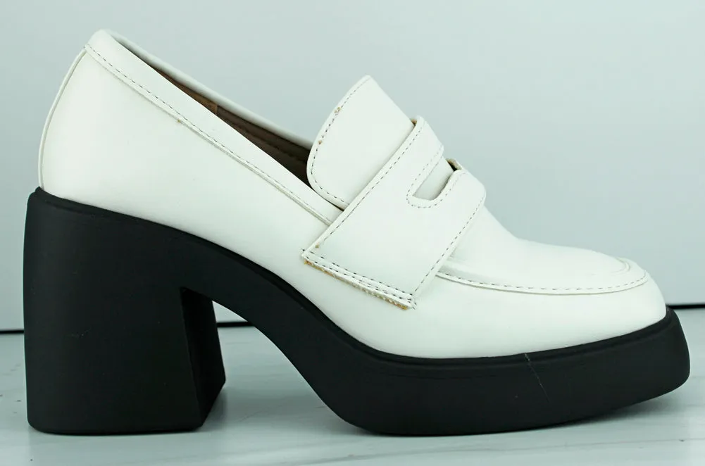 Marino 1 Women's Slip On Mule Platform Heels