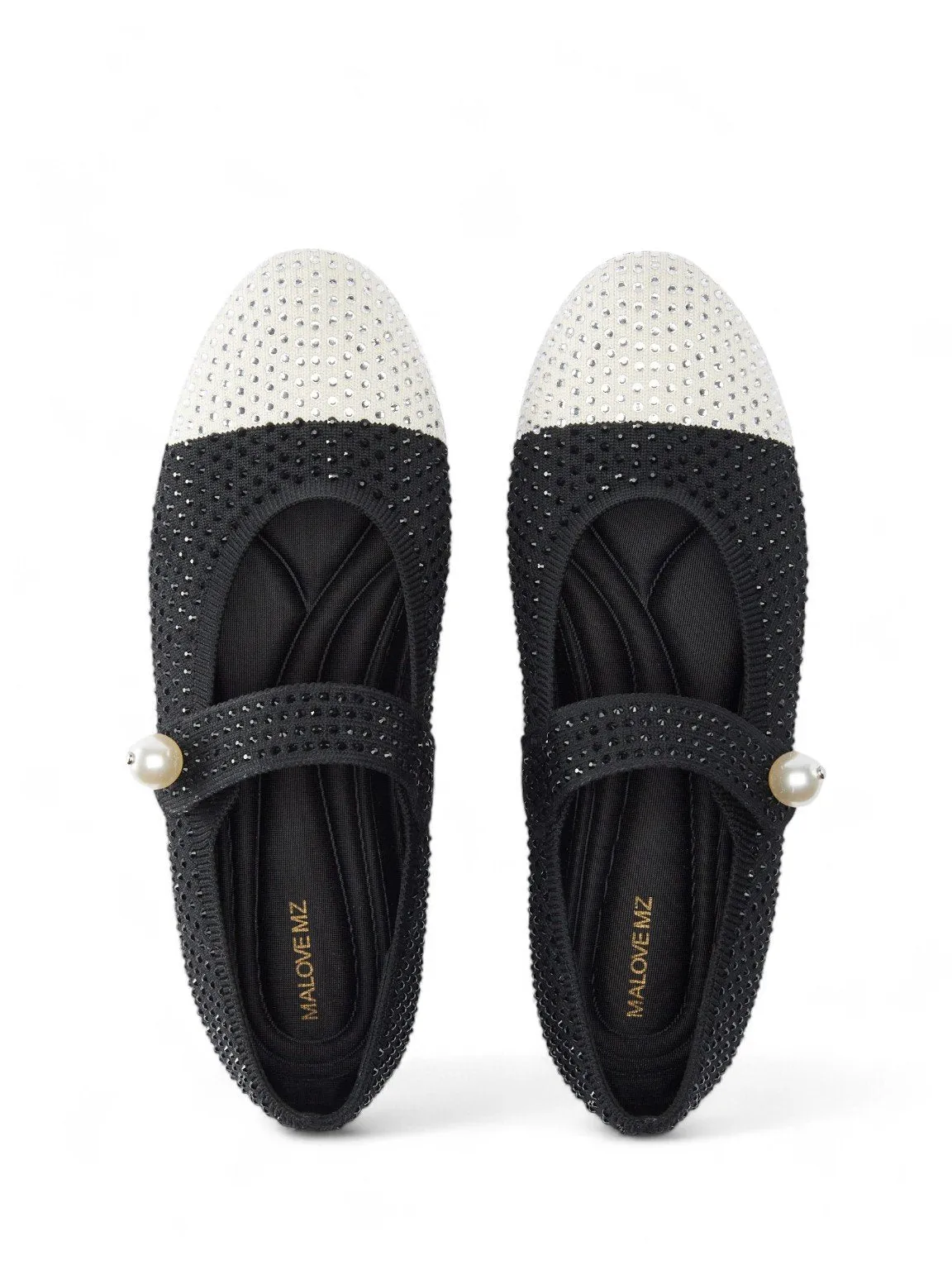 Mary Jane Pearl Ballet Flats