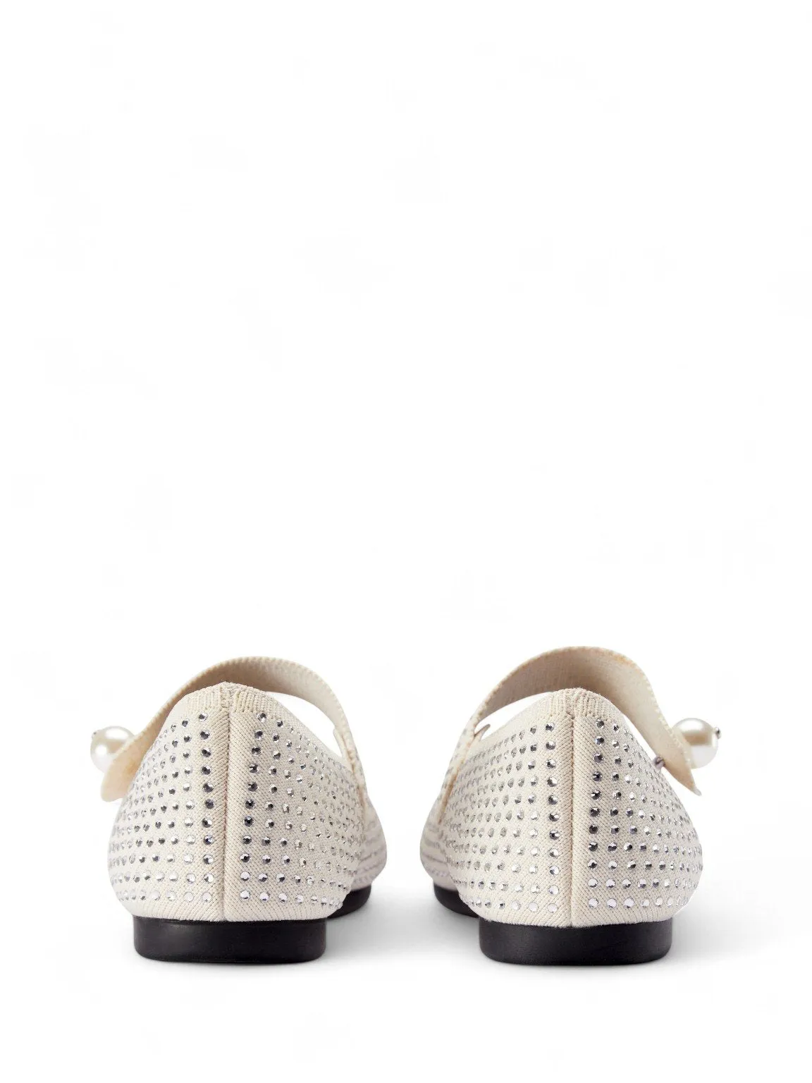 Mary Jane Pearl Ballet Flats