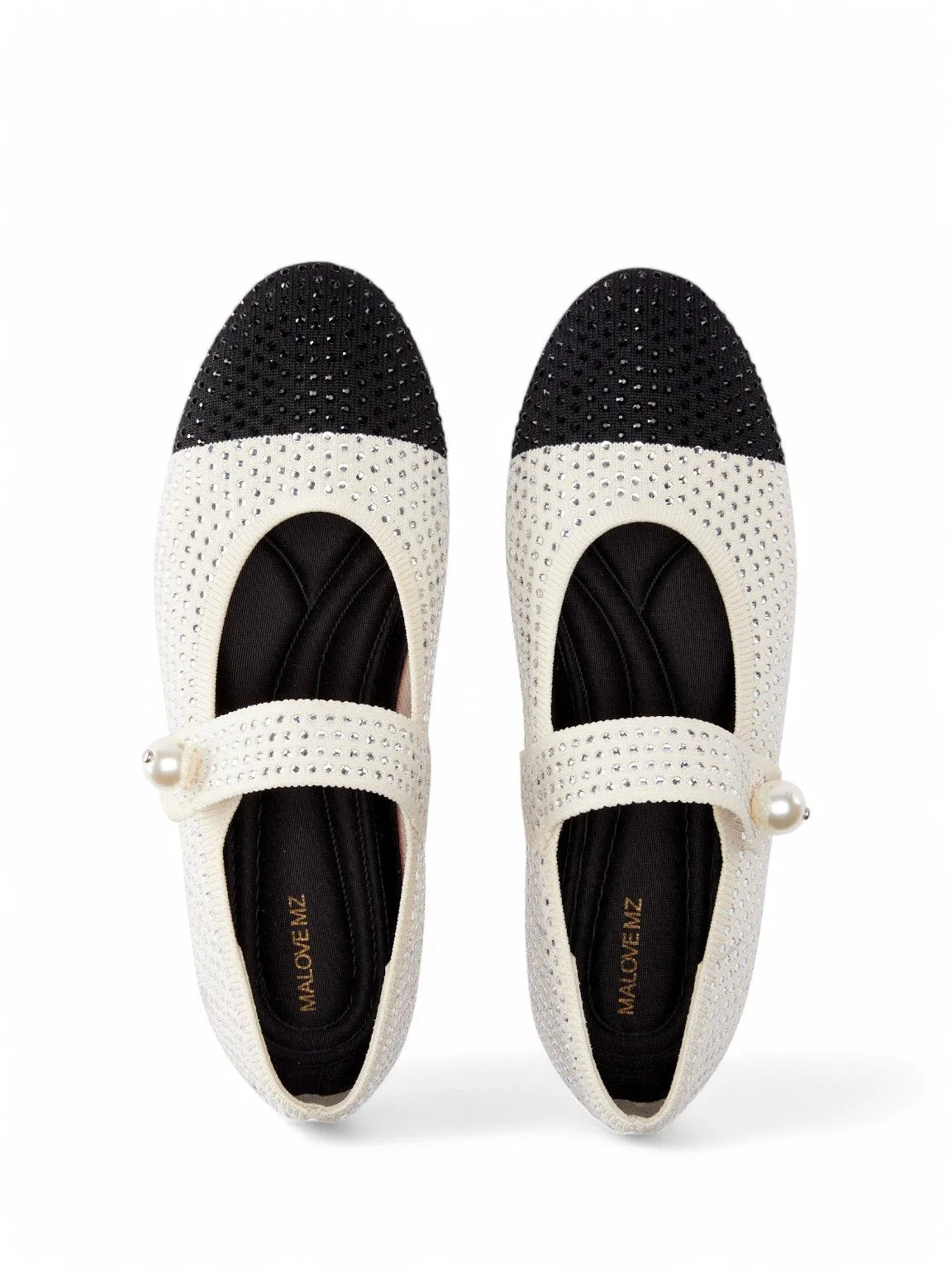 Mary Jane Pearl Ballet Flats