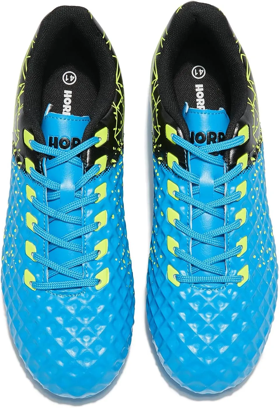 Men's Soccer Cleats Outdoor Football Shoes Durable Firm Ground Lightweight Adult Rugby Boots