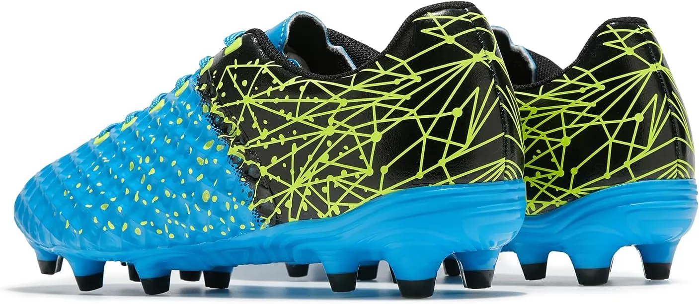 Men's Soccer Cleats Outdoor Football Shoes Durable Firm Ground Lightweight Adult Rugby Boots
