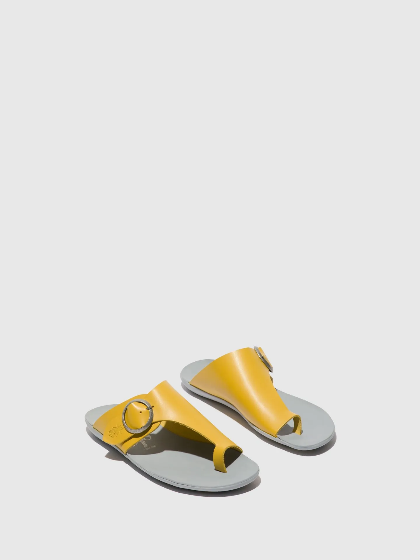 Open Toe Mules MICA758FLY MUSTARD