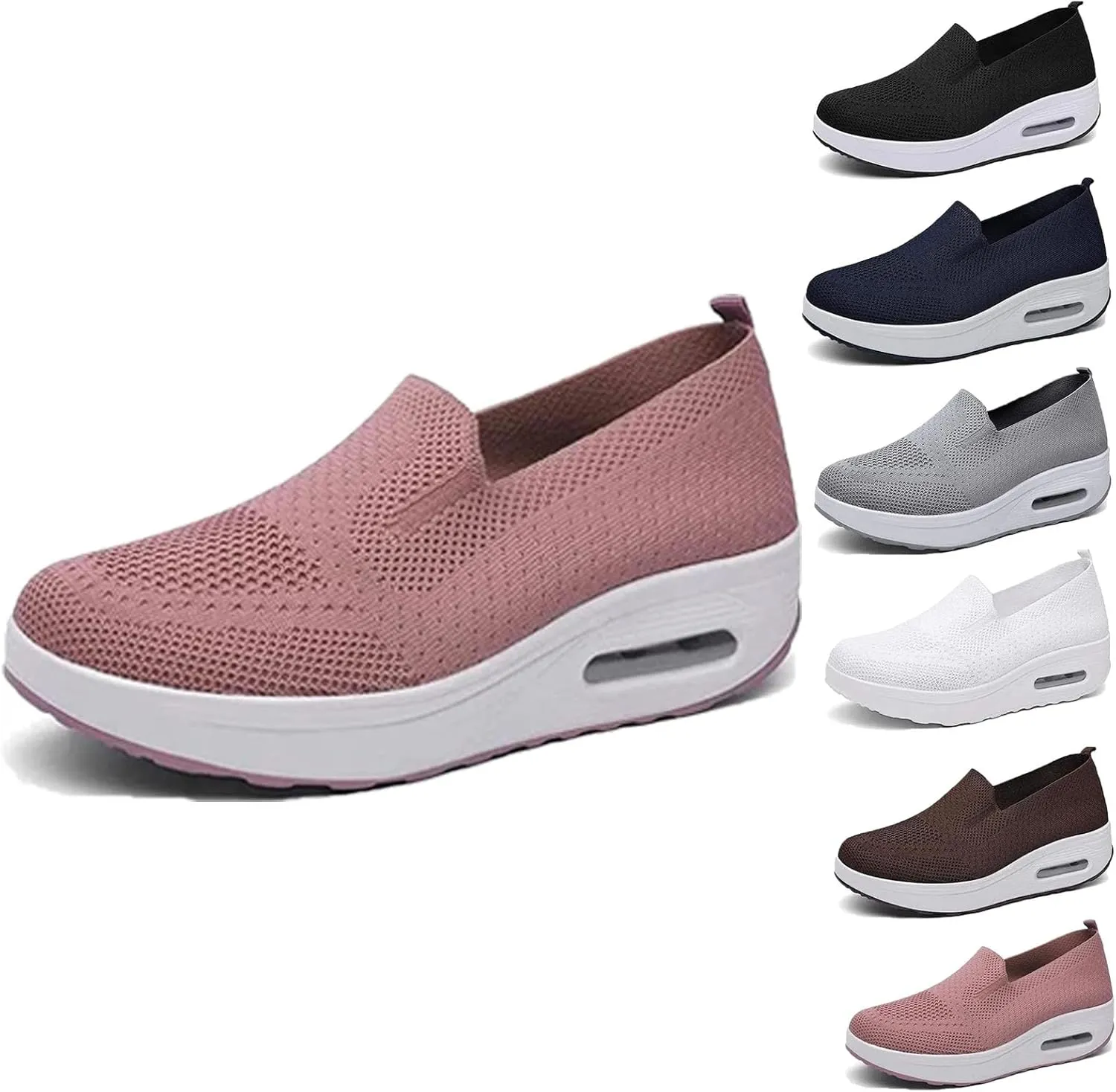 Orthopedic Sneakers for Women, 2023 Orthopedic Shoes for Women, Womens Orthopedic Shoes, Slip-On Light Air Cushion Orthopedic Sneakers