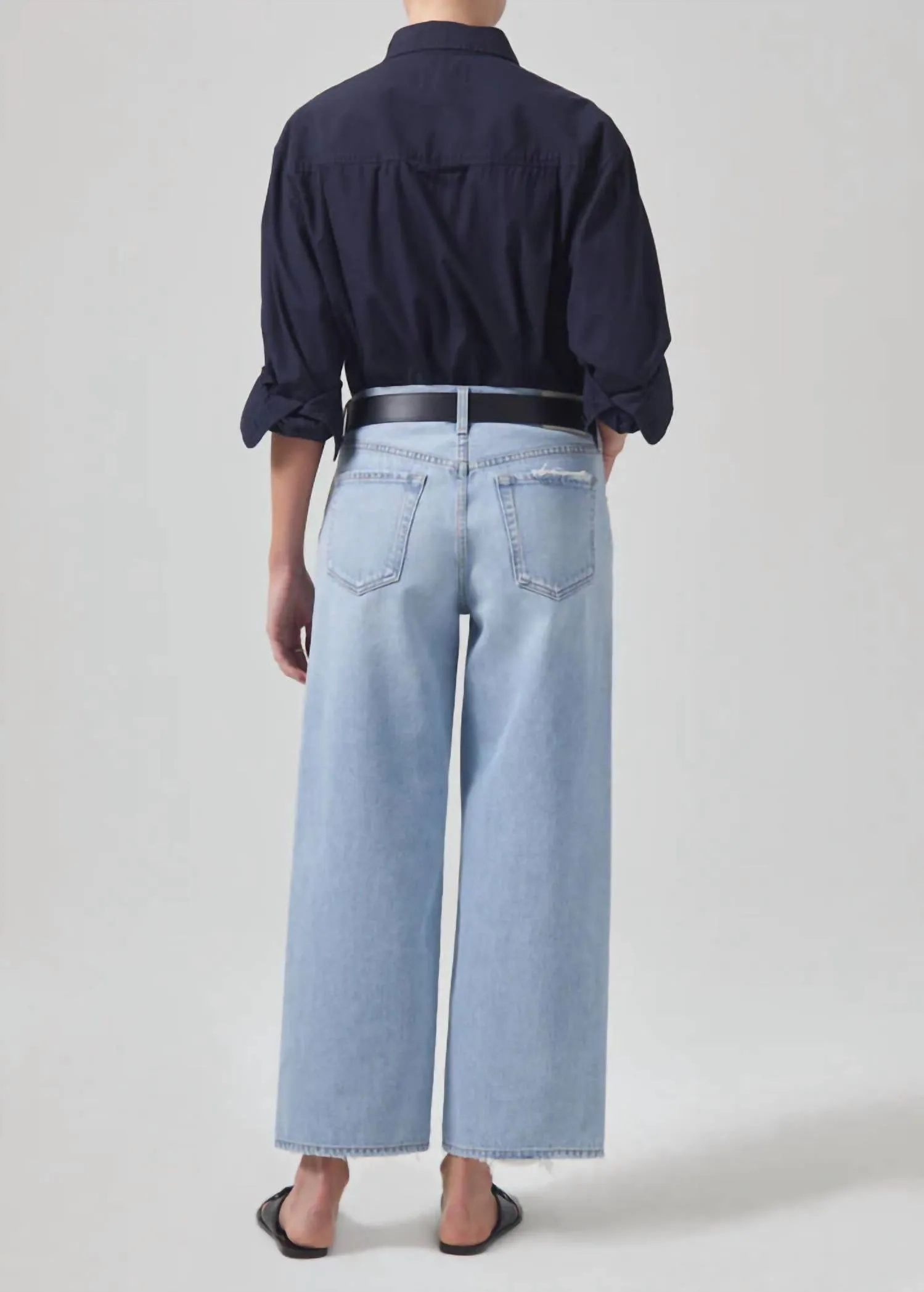 Pina Low Rise Baggy Crop Pants