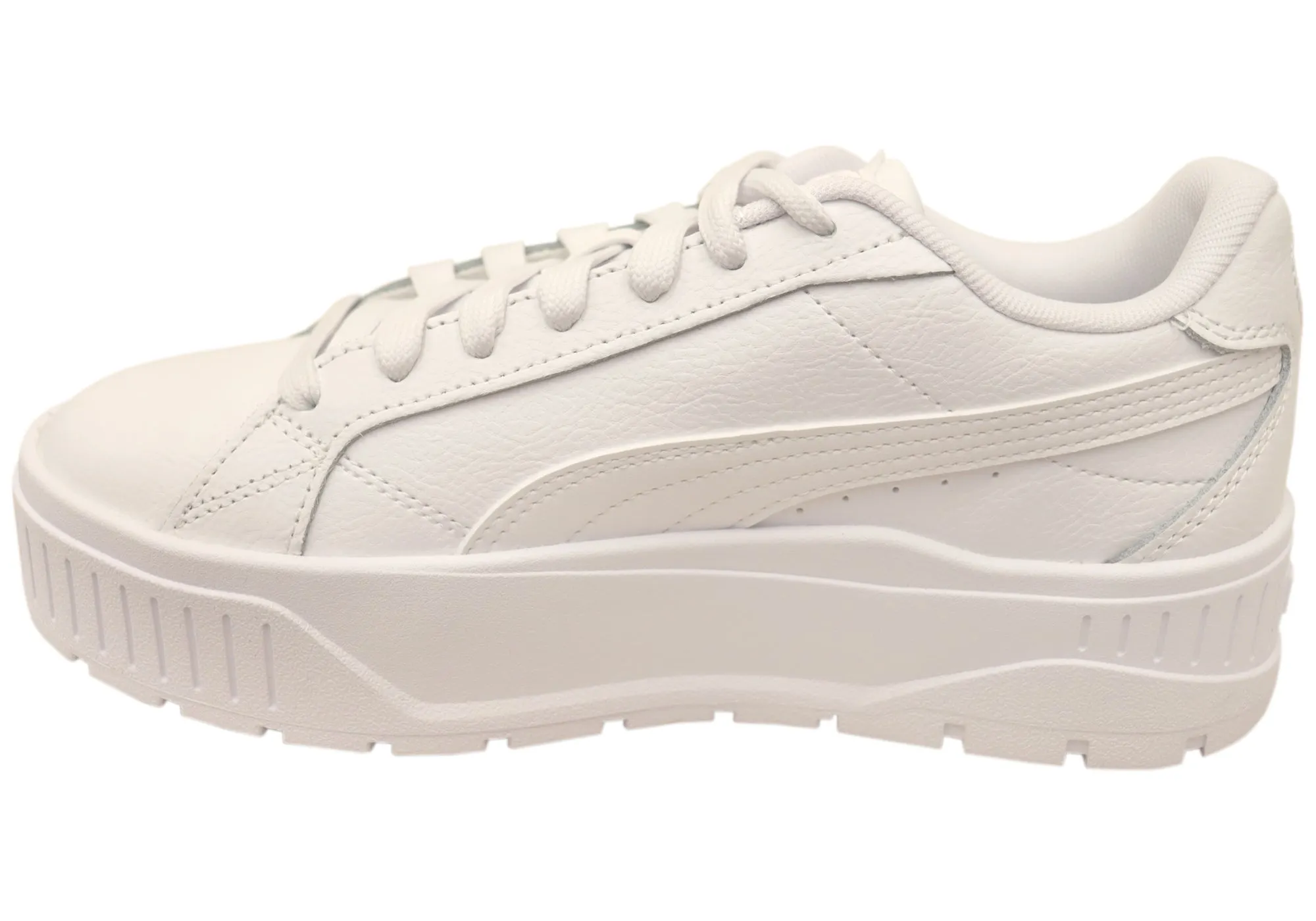 Puma Womens Karmen II L Comfortable Lace Up Sneakers