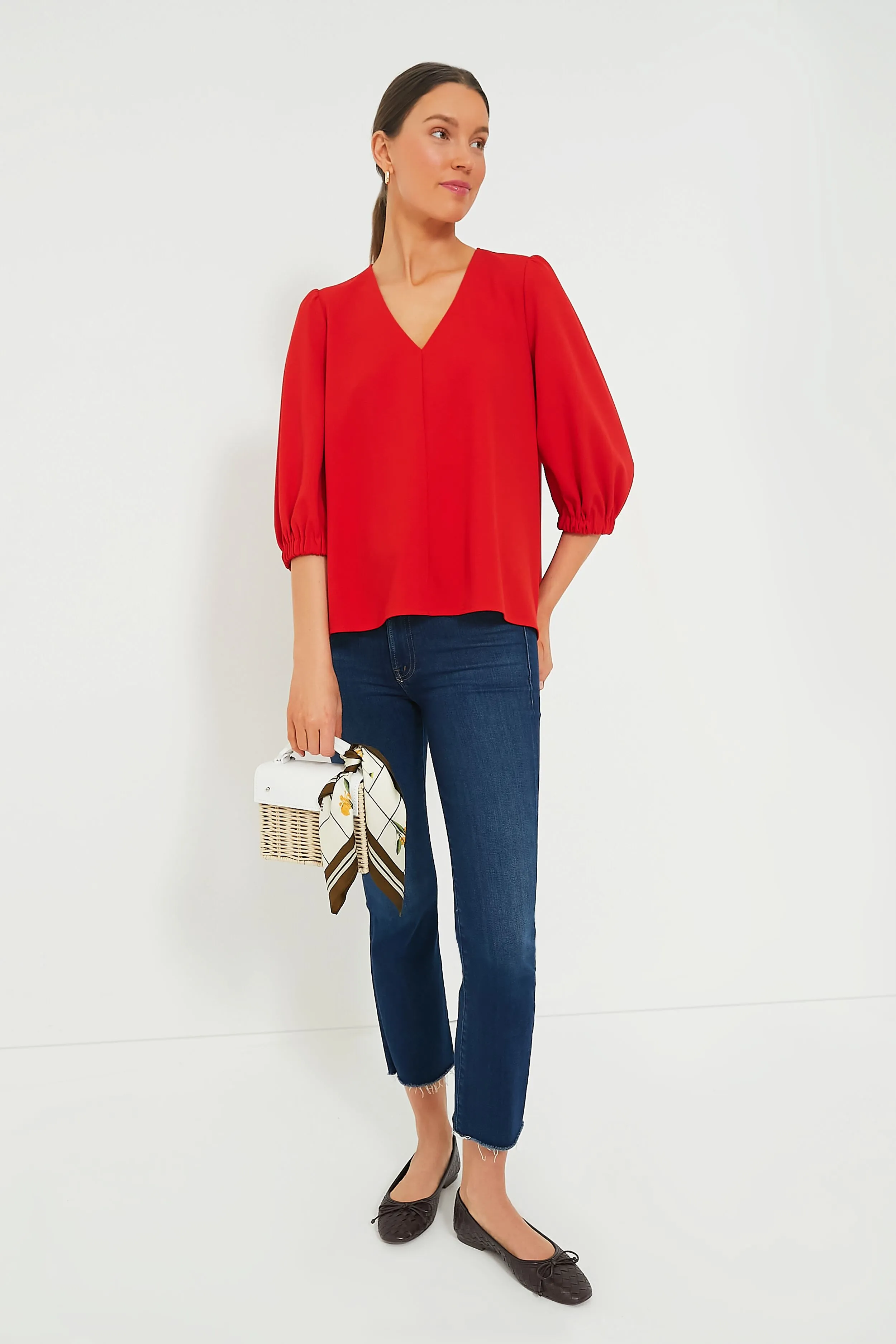 Red Hollis Top