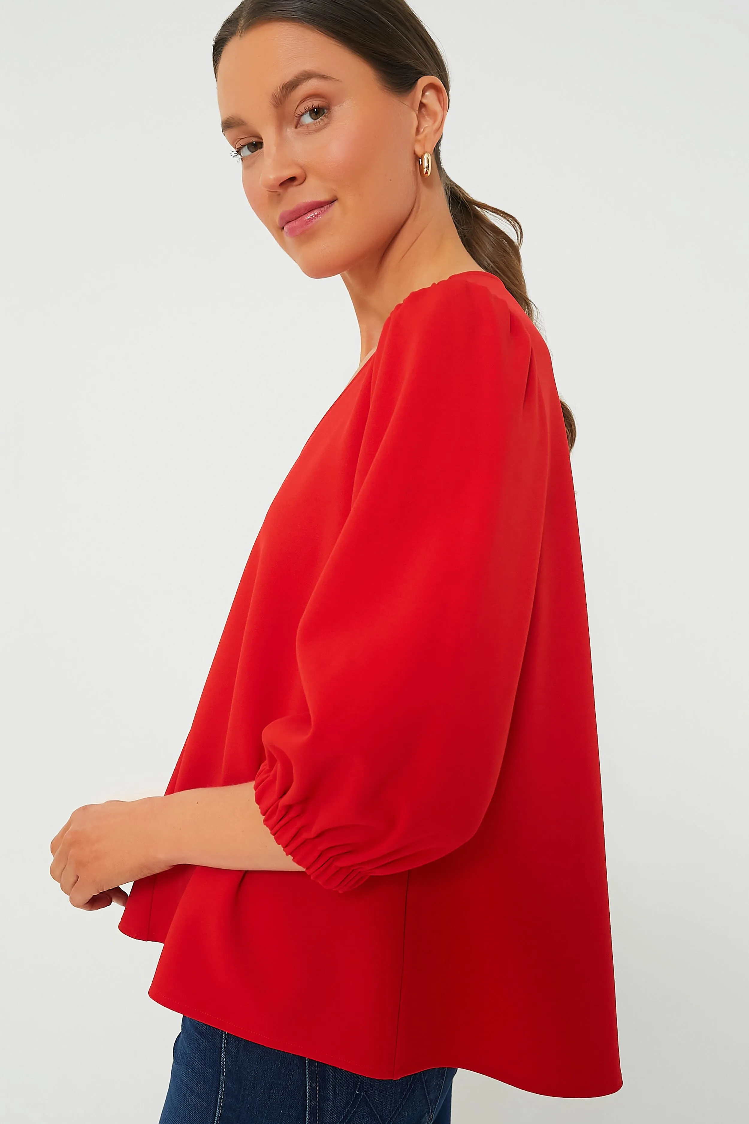 Red Hollis Top