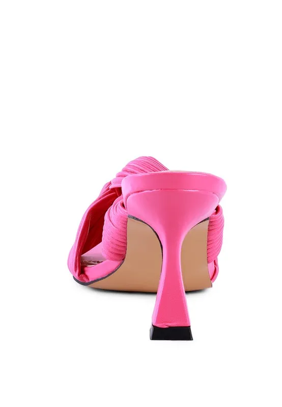 She Struts- Slip on Fashion Mules