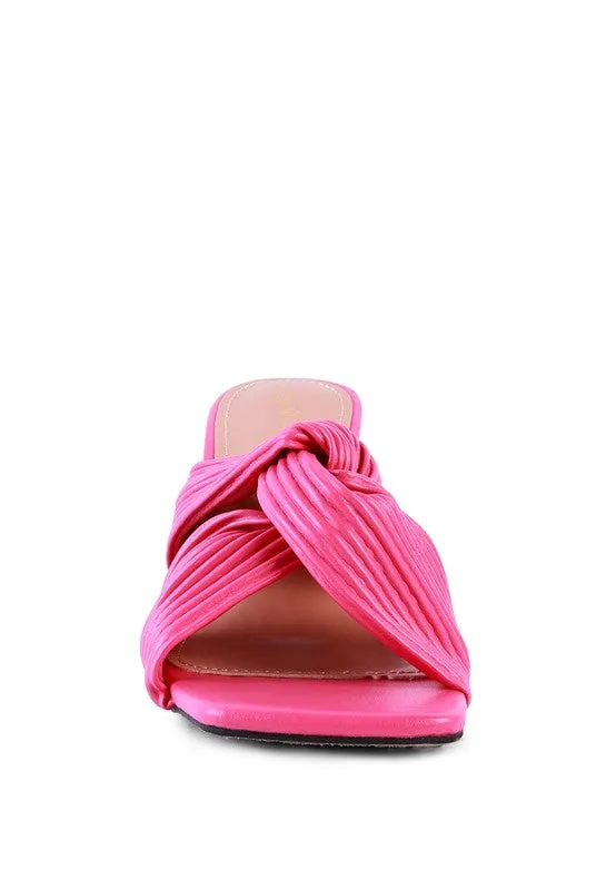She Struts- Slip on Fashion Mules
