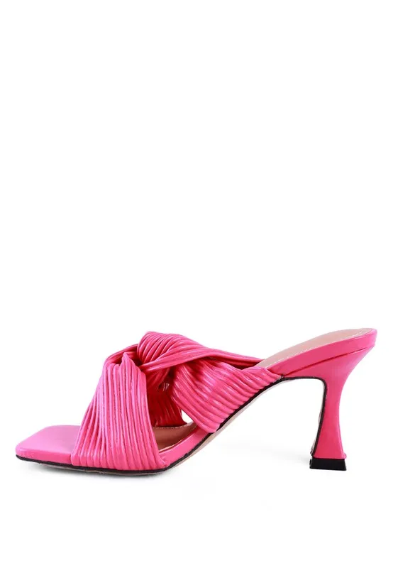 She Struts- Slip on Fashion Mules