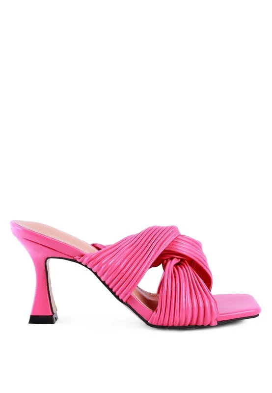 She Struts- Slip on Fashion Mules