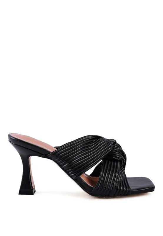 She Struts- Slip on Fashion Mules