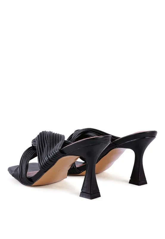 She Struts- Slip on Fashion Mules