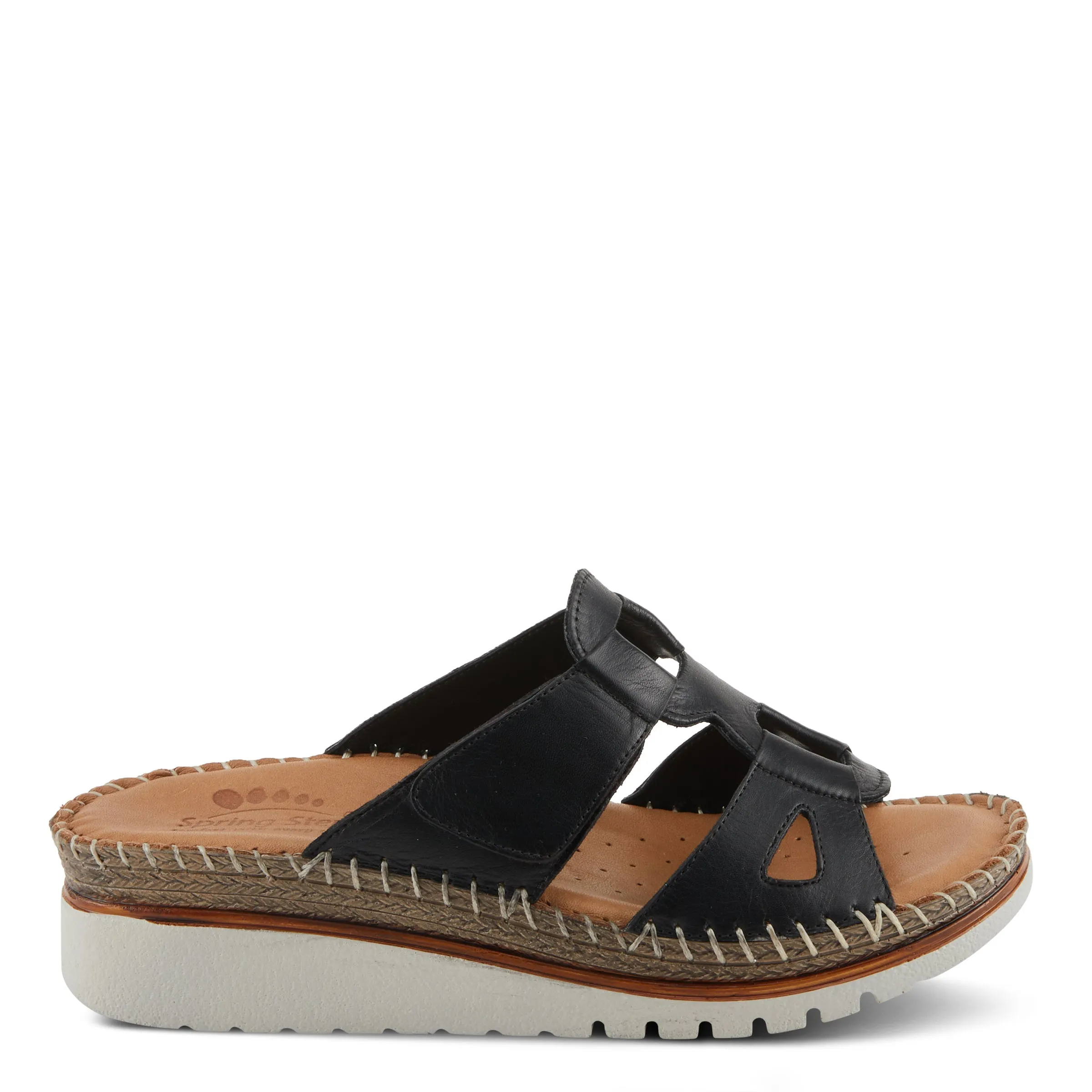 Spring Step Shoes Montera Sandals Women’s Leather Black