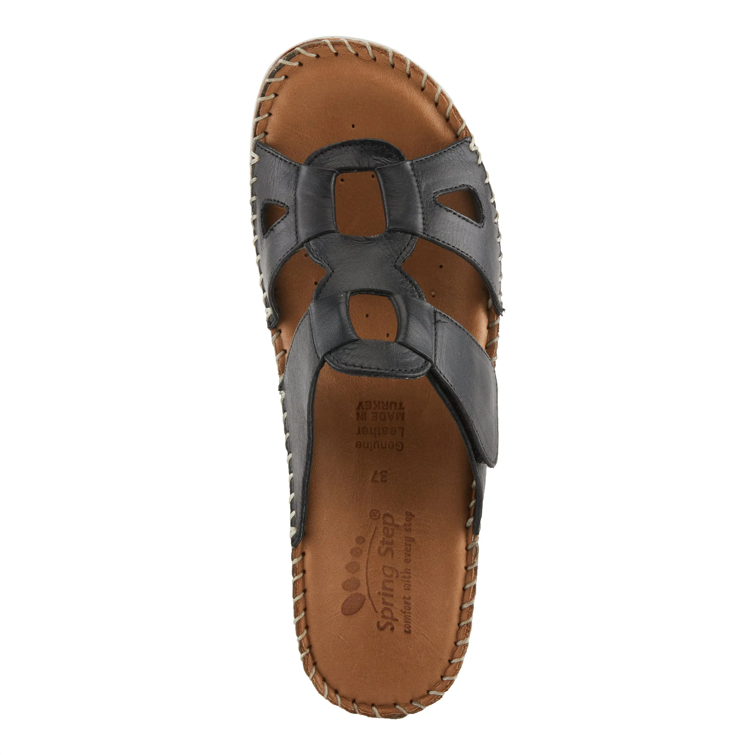 Spring Step Shoes Montera Sandals Women’s Leather Black