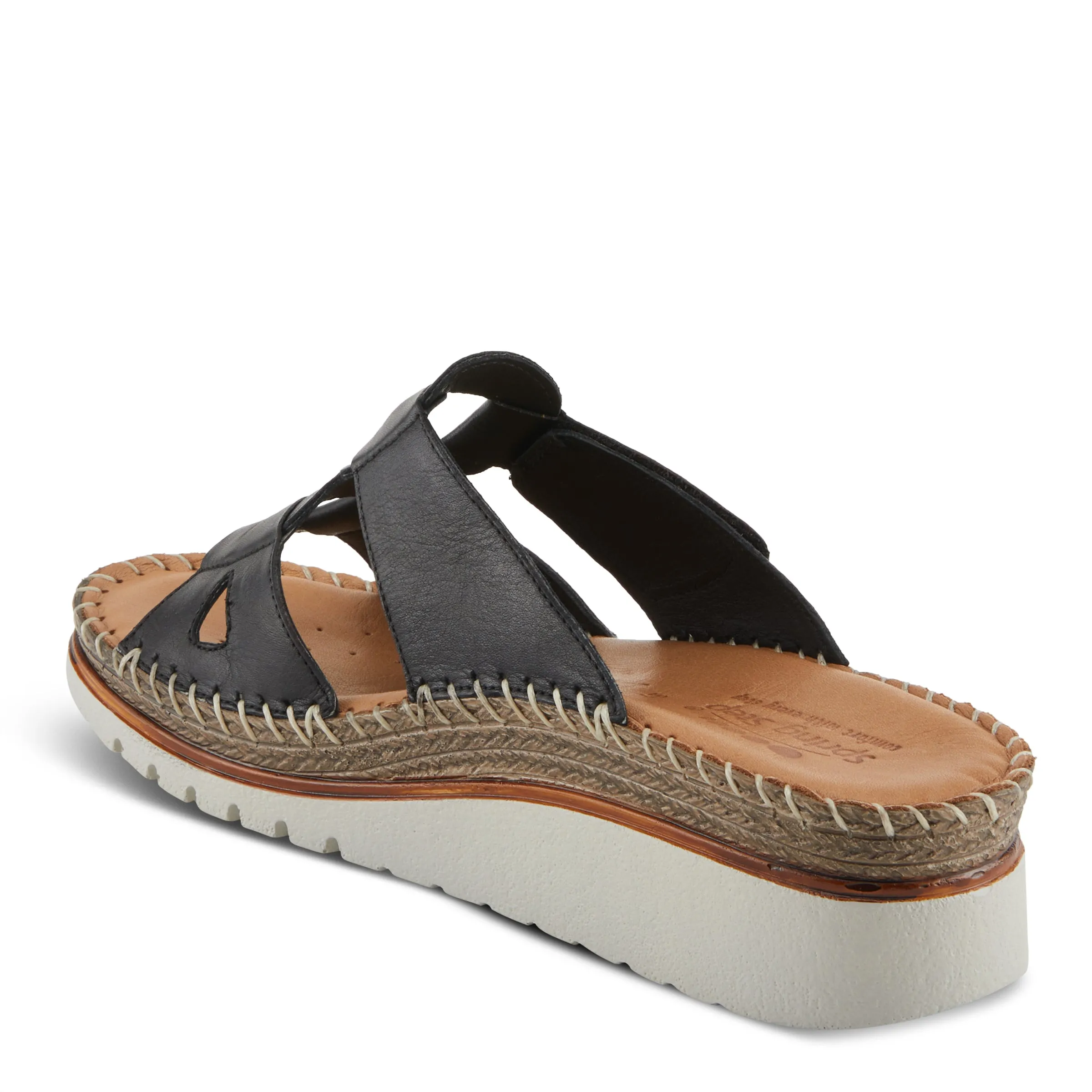 Spring Step Shoes Montera Sandals Women’s Leather Black