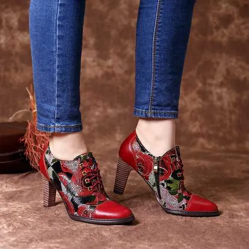 Stylish Bloom Flowers Pumps